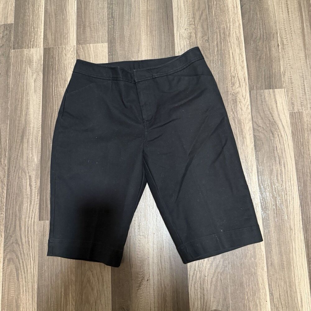 Sigurd Olsen Black Modernist Bermuda Shorts 6 NWT
